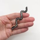 Vintage Art Deco Snake Brooch
