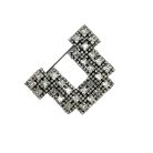 Jennifer Gibson Jewellery 1901 (6) Vintage Butler & Wilson Deco Brooch