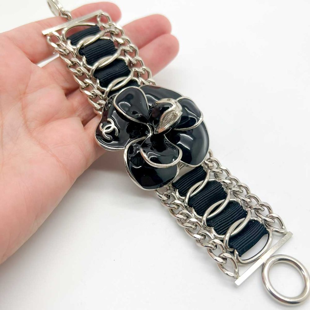 Chanel Statement Camellia Cuff