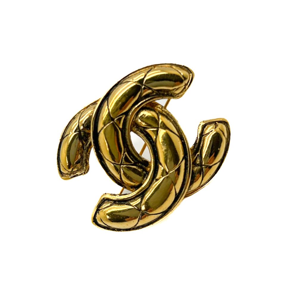 Vintage Chanel CC Brooch