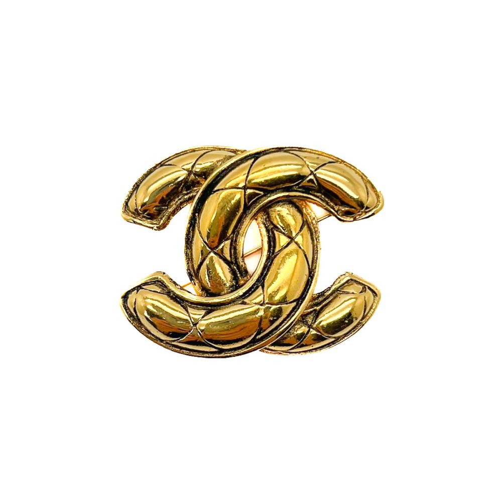 Vintage Chanel CC Brooch