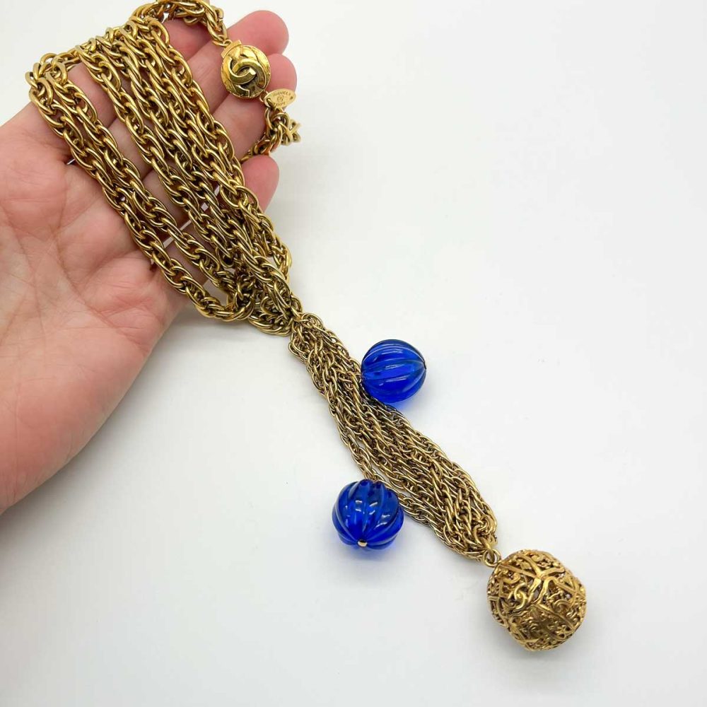 Vintage Chanel Lariat Necklace