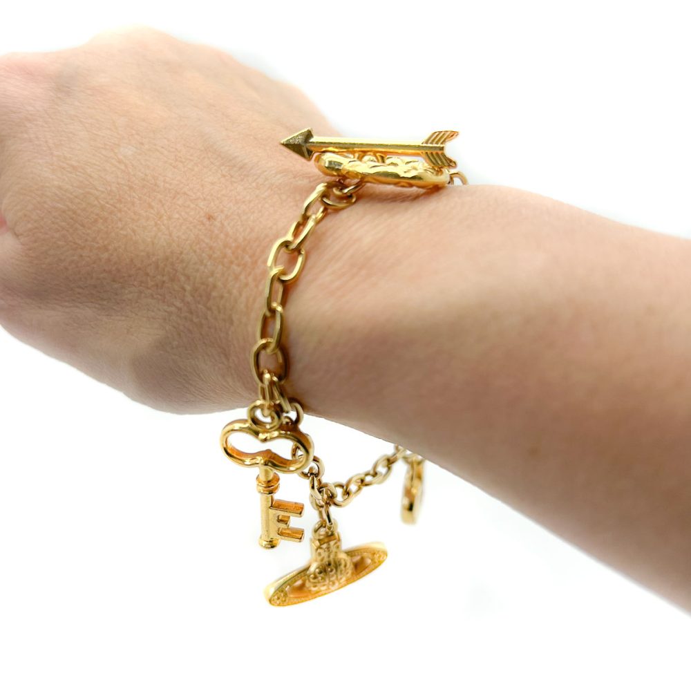 Vintage Vivienne Westwood Charm Bracelet