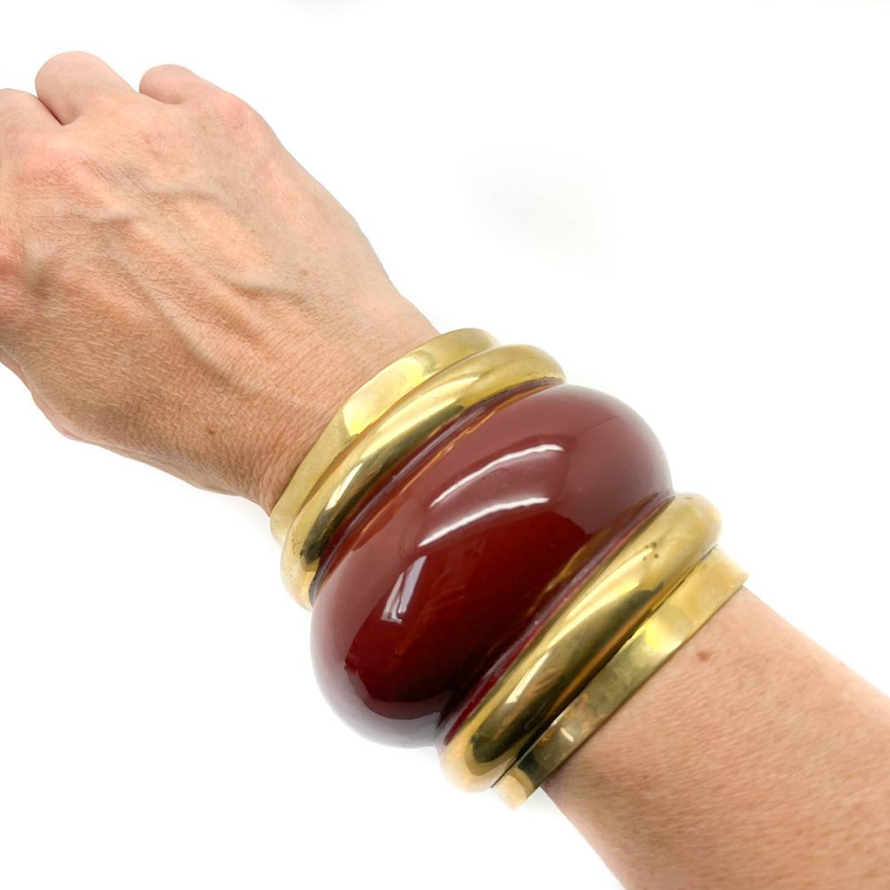 Vintage Diane von Furstenberg Runway Cuff
