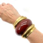 Jennifer Gibson Jewellery 1925 (5) Vintage Diane von Furstenberg Runway Cuff