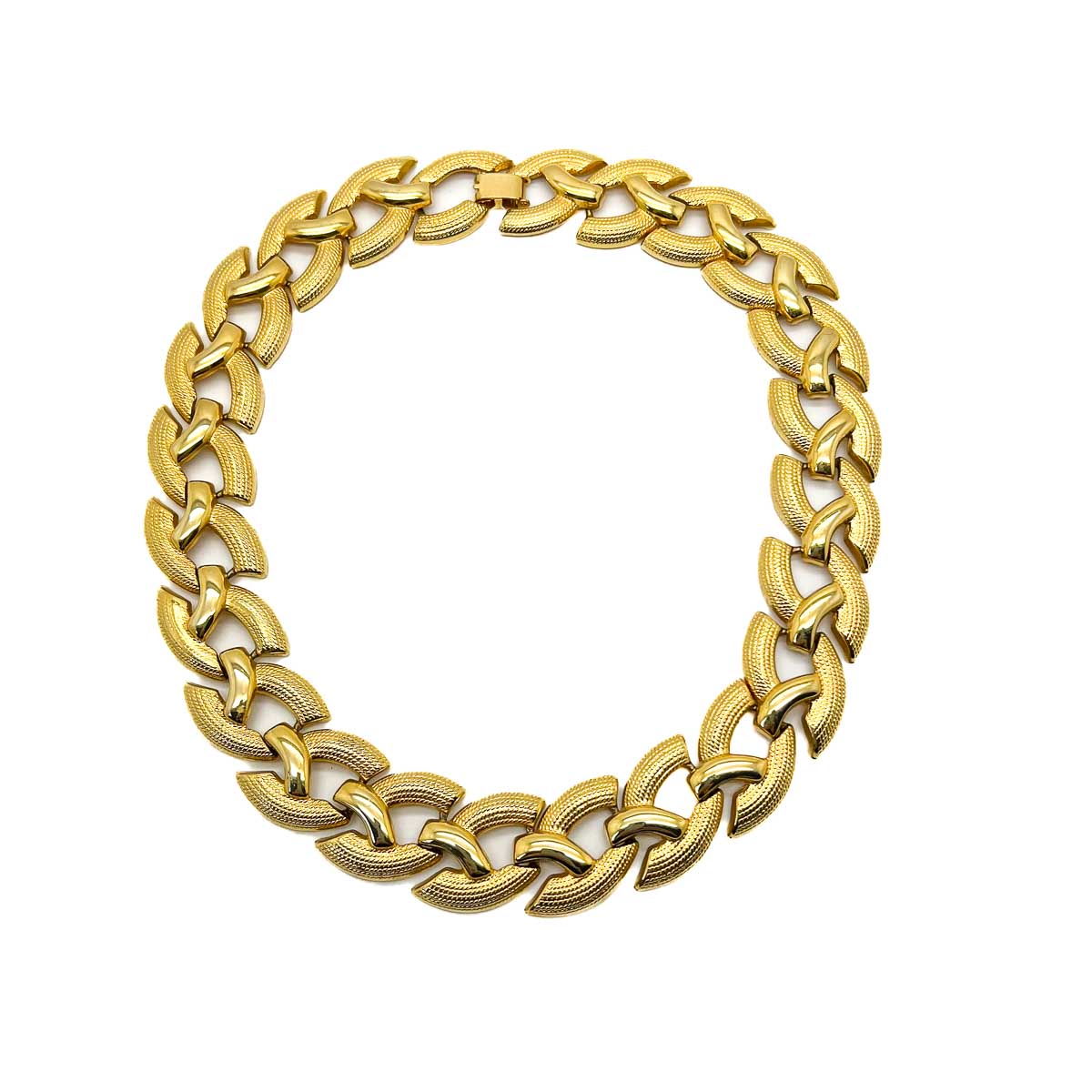 Jennifer Gibson Jewellery 1928 (1) Vintage Statement Link Collar