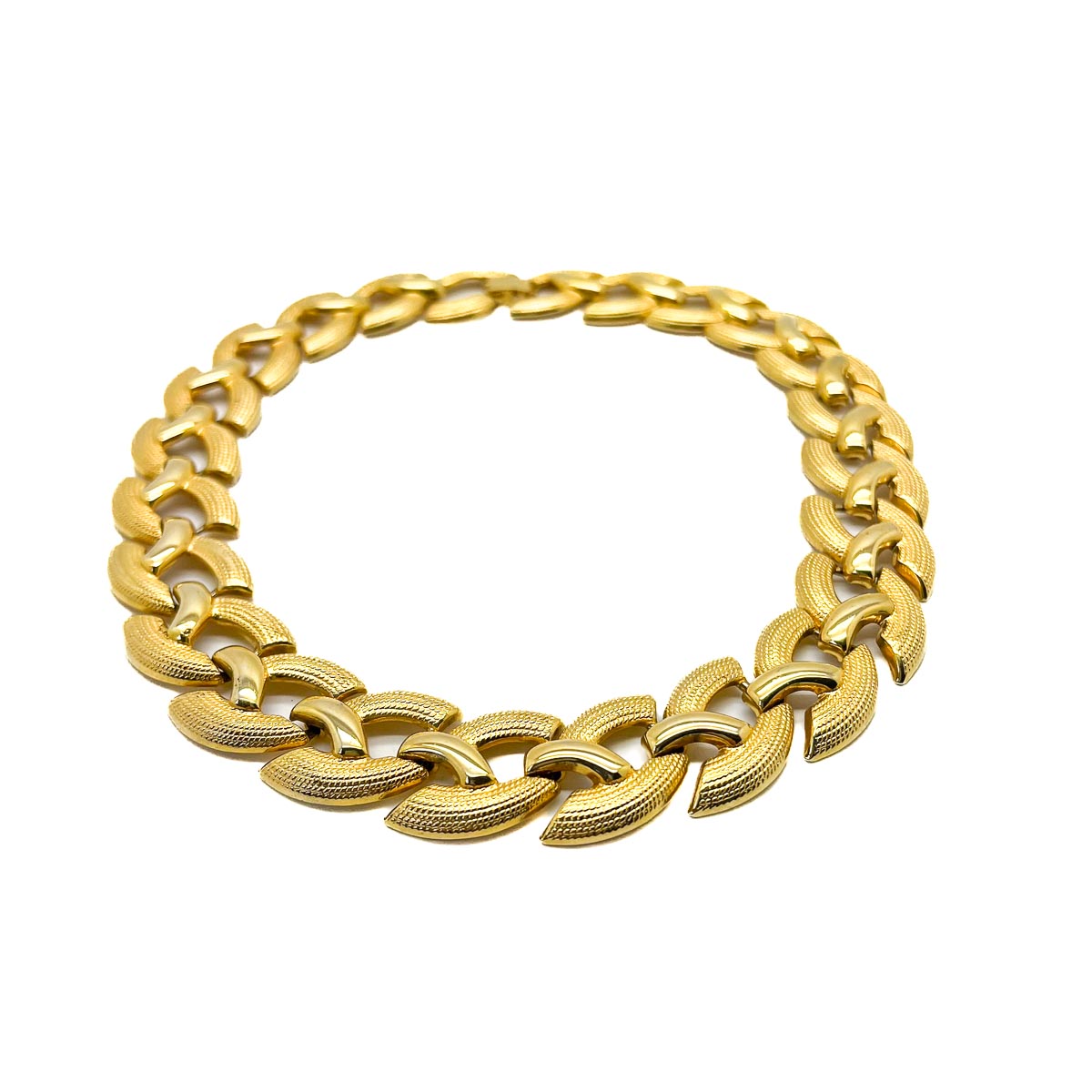 Jennifer Gibson Jewellery 1928 (4) Vintage Statement Link Collar