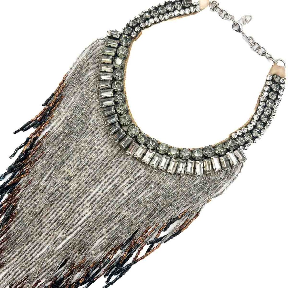 Valentino Fringed Collar