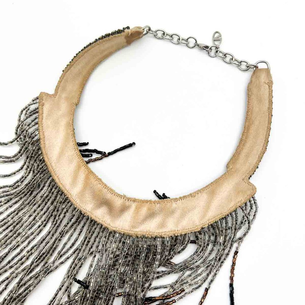 Valentino Fringed Collar