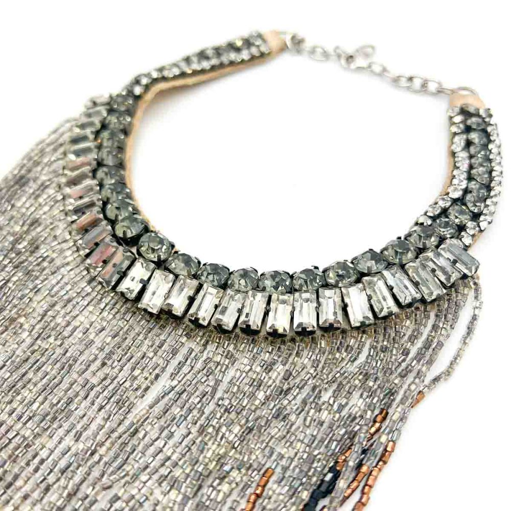 Valentino Fringed Collar
