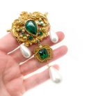 Jennifer Gibson Jewellery 1937 (1) Vintage Coro Renaissance Pendant