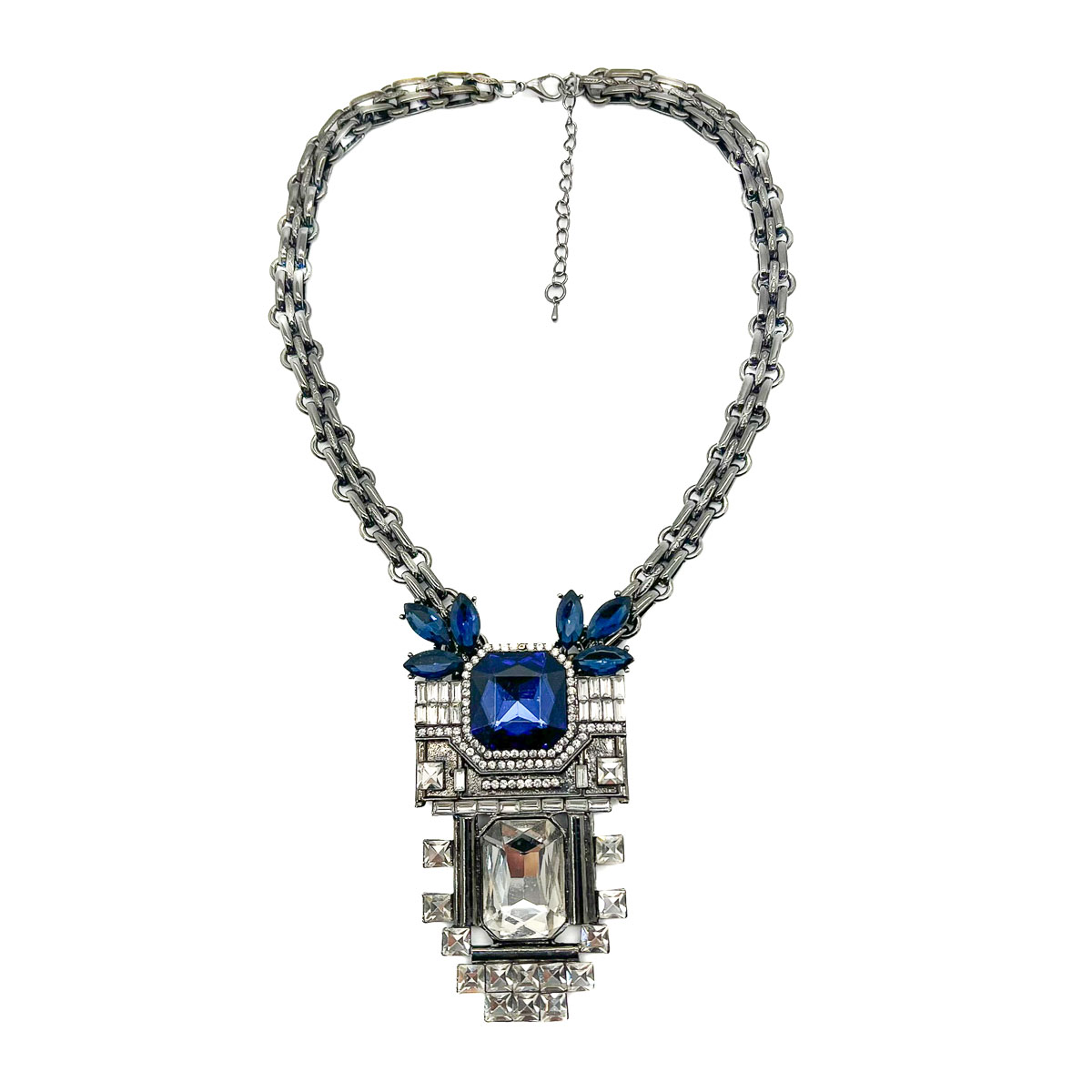 Jennifer Gibson Jewellery 1939 (2) Art Deco Crystal Bib
