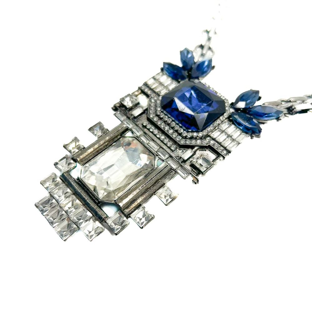 Art Deco Crystal Bib