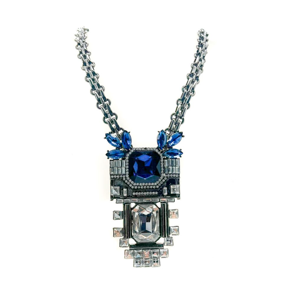 Art Deco Crystal Bib
