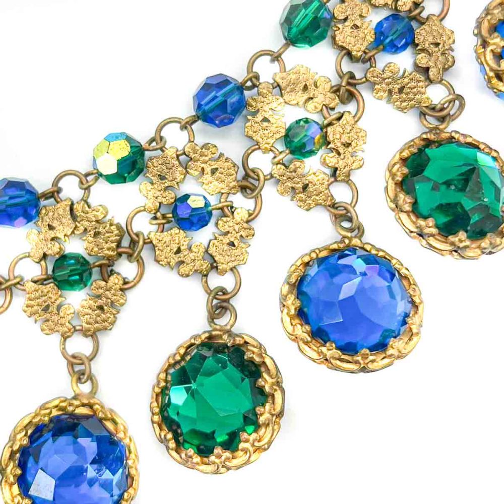 Vintage Francoise Montague Droplet Collar