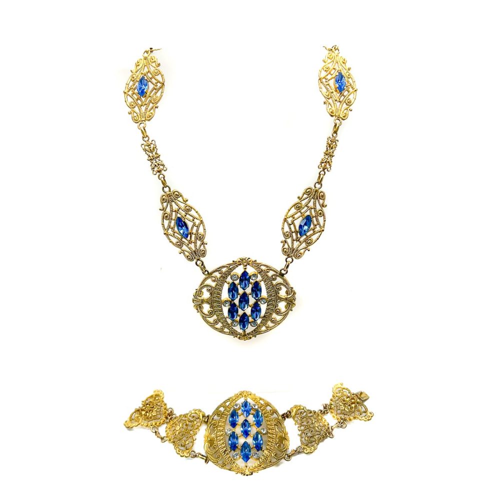 Antique French Filigree Collar
