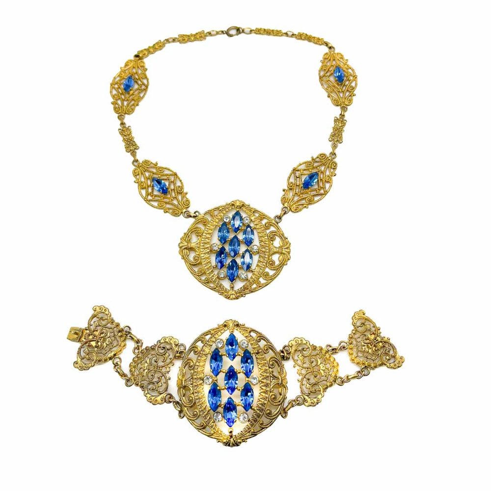 Antique French Filigree Collar