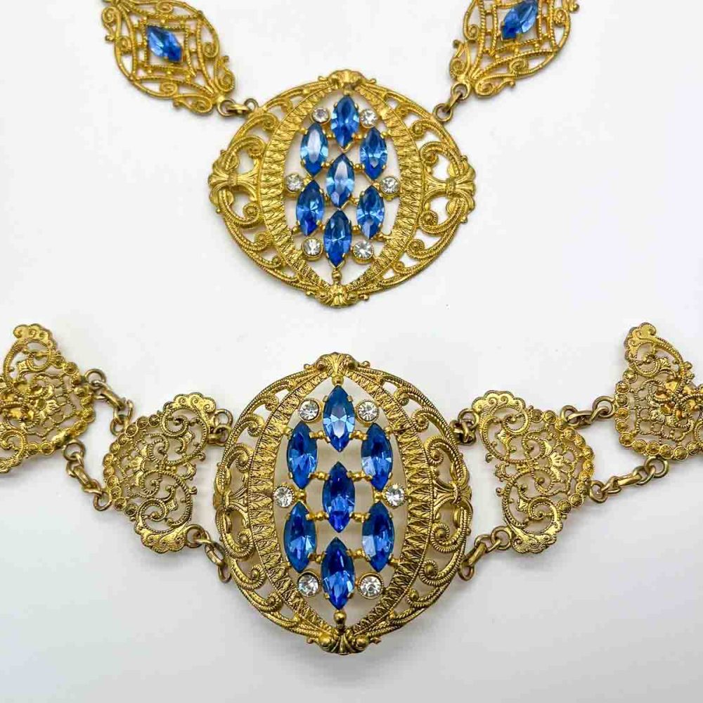 Antique French Filigree Collar