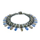 Jennifer Gibson Jewellery 1944 (4) Vintage French Poured Glass Collar