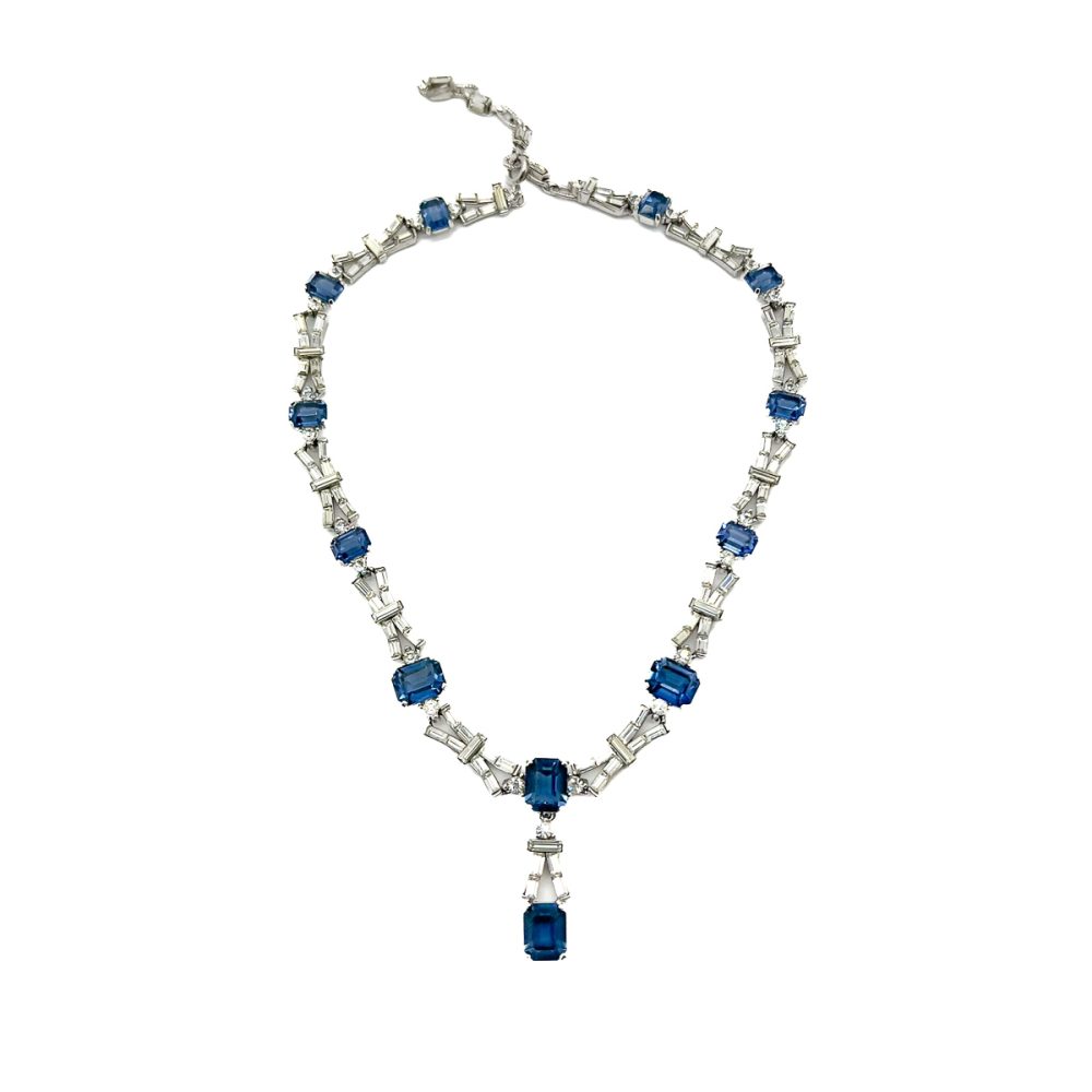 Vintage Sapphire Art Deco Collar