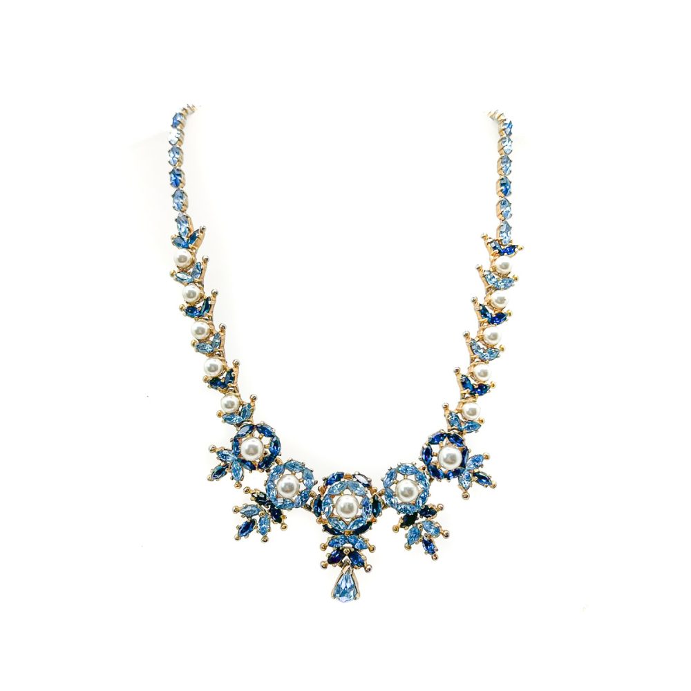 Vintage Dior by Mitchel Maer Sapphire Necklace