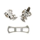 Jennifer Gibson Jewellery 1953 (1) Vintage bow double dress clip