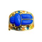Jennifer Gibson Jewellery 1999 (11) Vintage Fattorini Winged Scarab Necklace and Cuff