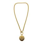 Jennifer Gibson Jewellery 2002 (2) Vintage Chanel Sunburst Medallion Necklace