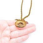 Jennifer Gibson Jewellery 2002 (7) Vintage Chanel Sunburst Medallion Necklace