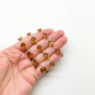 Jennifer Gibson Jewellery 2003 (1) Antique Citrine Paste Riviere Necklace