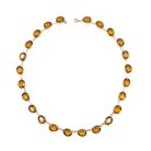 Jennifer Gibson Jewellery 2003 (2) Antique Citrine Paste Riviere Necklace