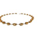 Jennifer Gibson Jewellery 2003 (4) Antique Citrine Paste Riviere Necklace