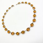 Jennifer Gibson Jewellery 2003 (5) Antique Citrine Paste Riviere Necklace