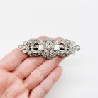 Jennifer Gibson JewelleryM 1951 (3) Vintage Art Deco Double Dress Clip