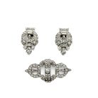 Jennifer Gibson JewelleryM 1951 (6) Vintage Art Deco Double Dress Clip