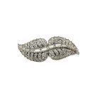 Jennifer Gibson Jewellery 1957 (2) Vintage leaf double dress clip