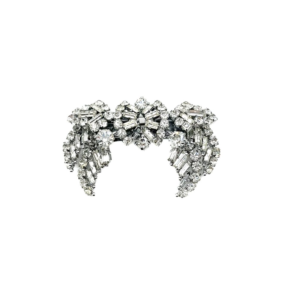 Vintage swag double dress clip
