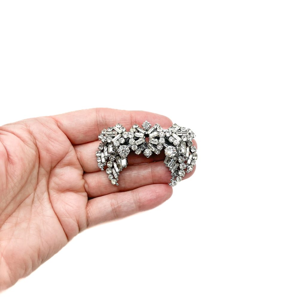 Vintage swag double dress clip