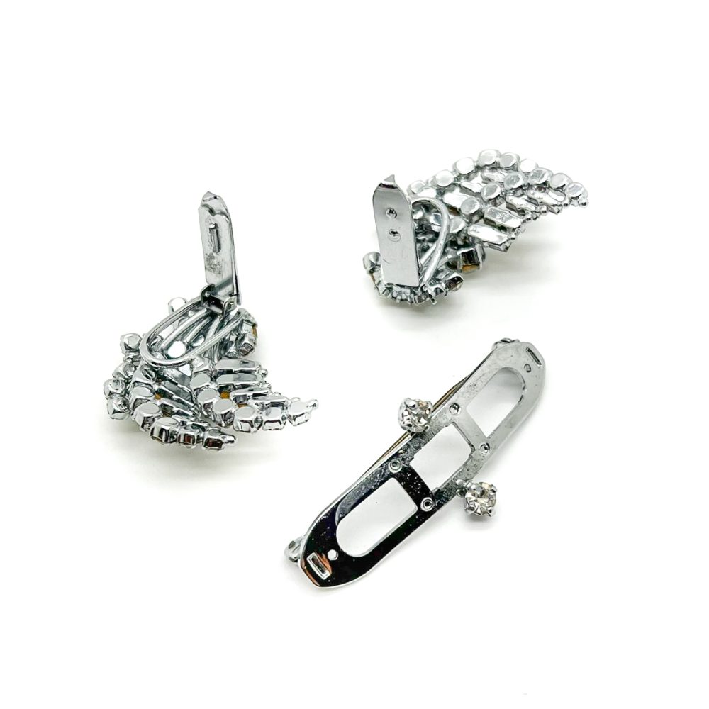 Vintage swag double dress clip