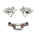 Jennifer Gibson Jewellery 1961 (7) Vintage fan double dress clip