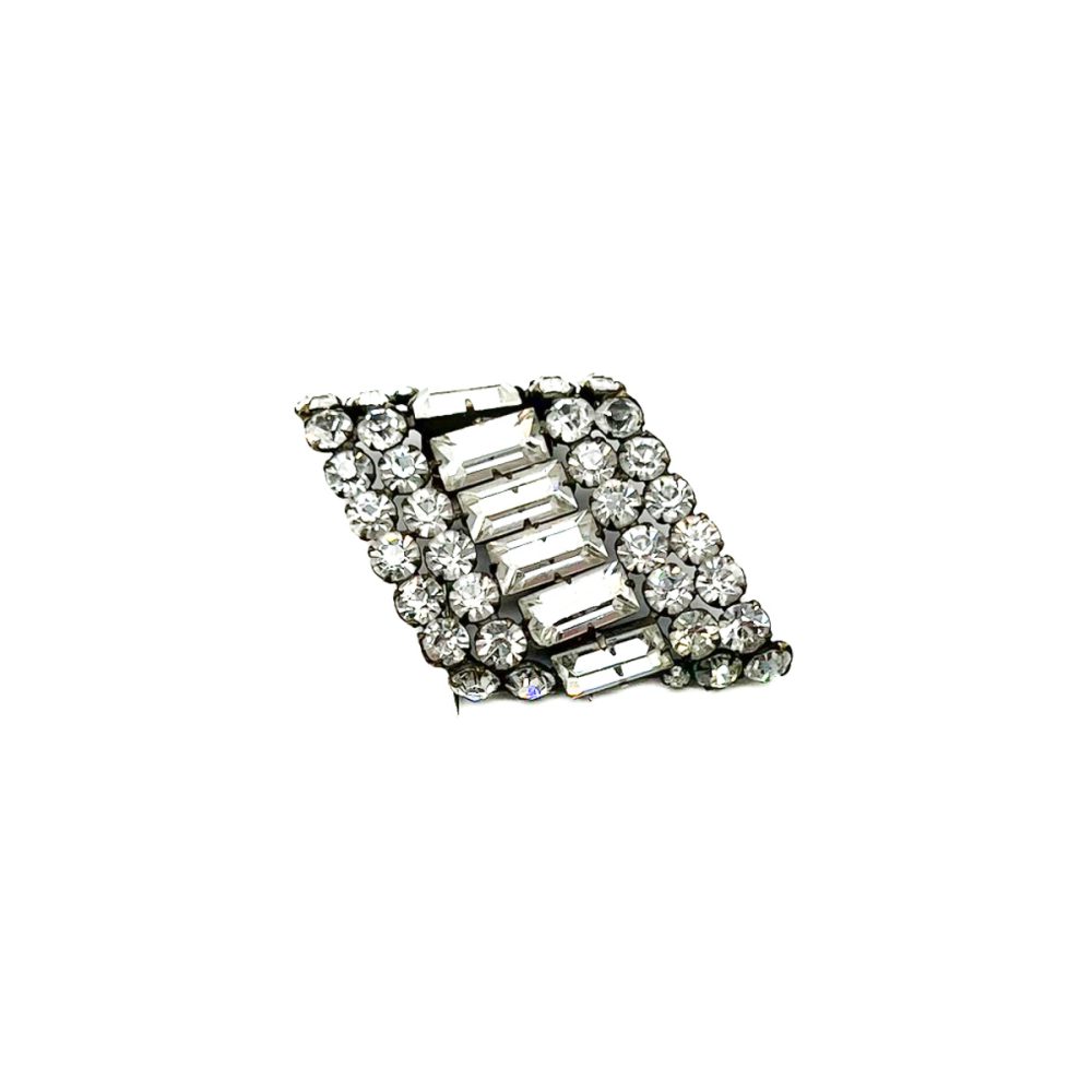 Vintage French paste dress clip