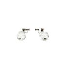 Antique cut crystal drop earrings