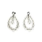Jennifer Gibson Jewellery 1966 (2) Antique cut crystal hoop earrings