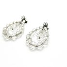 Jennifer Gibson Jewellery 1966 (3) Antique cut crystal hoop earrings
