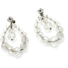 Jennifer Gibson Jewellery 1966 (4) Antique cut crystal hoop earrings