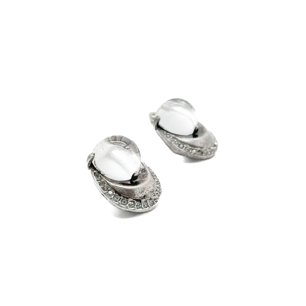 Vintage Trifari Jelly Belly earrings