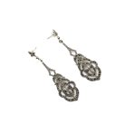 Jennifer Gibson Jewellery 1970 (3) Vintage marcasite drop earrings
