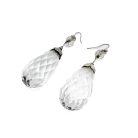 Jennifer Gibson Jewellery 1973 (3) Antique rock crystal bomb drop earrings