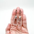 Jennifer Gibson Jewellery 1973 (5) Antique rock crystal bomb drop earrings