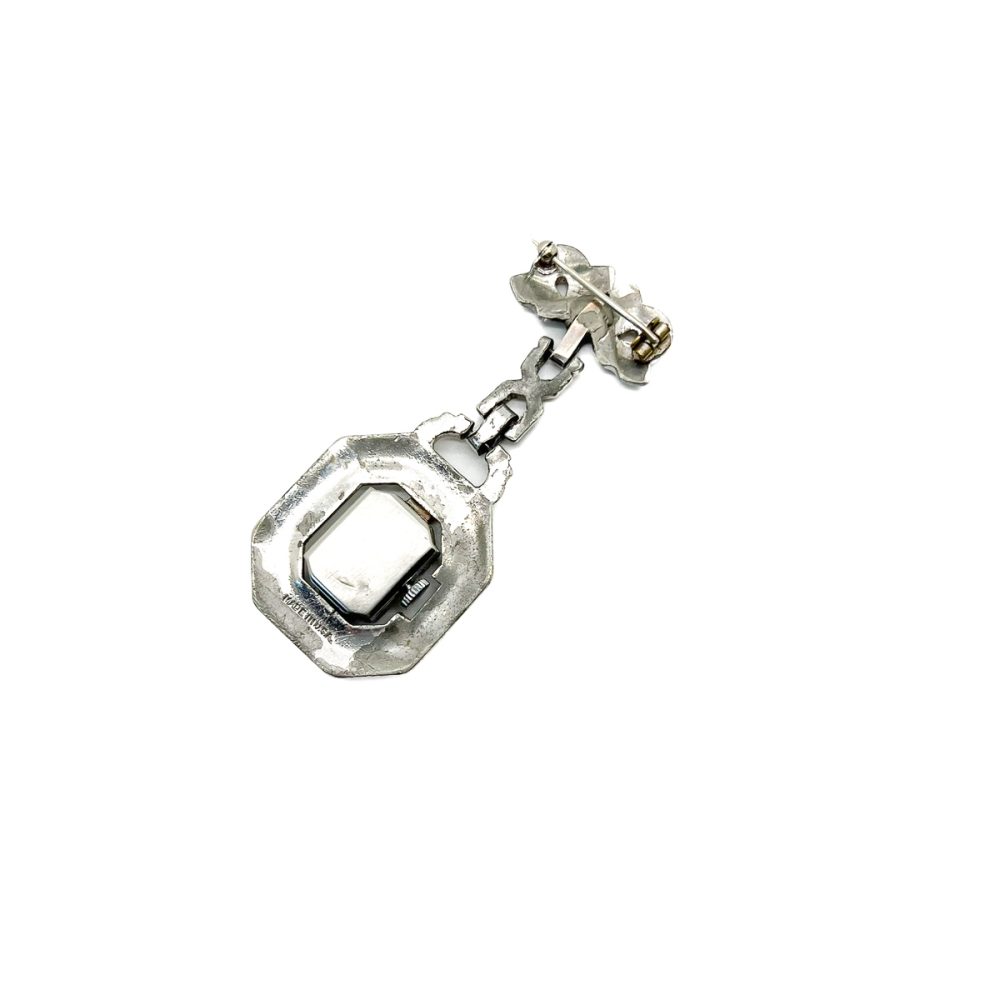 Art Deco paste fob watch